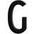 Design Letters Architect Letter G