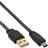 InLine Flat USB A-USB Mini-B 2.0 2m