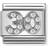 Nomination Composable Classic Number 30 Link Charm - Silver/ White
