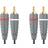 Bandridge 2RCA-2RCA 0.5m