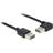 DeLock Easy USB A - USB A (1x angled) 2.0 3m