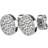 Dyrberg/Kern Alecia Earrings - Silver/White