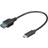 Goobay USB A - USB C 3.0 M-F 0.2m