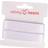 Infinity Hearts Satinband Dubbelsidig 15mm 029 Vit - 5m