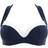 Panache Anya Cruise Halterneck Bikini Top - Navy/White