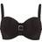 Panache Anya Bandeau Bikini Top - Black