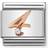 Nomination Composable Classic Link Number 4 Charm - Silver/Rose Gold/White
