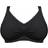 Carriwell Gel Support Padded Maternity Nursing Bra Black