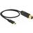 DeLock SuperSpeed USB B-USB C 3.1 Gen 2 0.5m