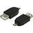 LogiLink AU0029 USB A - USB Micro-B F-M 2.0 Adapter
