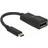DeLock 4K USB C-DisplayPort M-F 0.1m