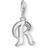 Thomas Sabo Charm Club Letter R Charm Pendant - Silver/White