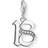 Thomas Sabo Charm Club 18 Charm - Silver/White