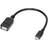 LogiLink OTG USB A-USB Micro-B M-F 2.0 0.2m