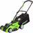 Greenworks G40LM41 (1x4.0Ah) Battery Powered Mower