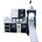 Homestyle4u Loftbed Slide Tower Tunnel Bag Curtain Pirate 90x200cm