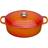 Le Creuset Volcanic Signature Cast Iron Oval med låg