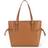 Michael Kors Voyager Medium Crossgrain Leather Tote Bag - Acorn