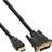 InLine Gold HDMI - DVI-D Single Link 15m