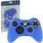 ZedLabz Xbox 360 Controller Soft Silicone Rubber Skin Grip Cover - Blue