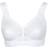 Swegmark Cotton Star Soft Bra - White