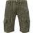 Urban Classics Camo Cargo Shorts - Olive Camo