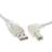 InLine Right Angled USB A-USB B 2.0 0.5m