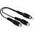 Hama 1 Star 1RCA - 2RCA Adapter M-F