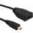 Qoltec HDMI - Micro HDMI F-M 0.2m