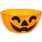 Hisab Joker Candy Bowl Pumpkin Orange/Black