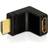 DeLock 65072 HDMI-HDMI M-F Angled Adapter