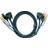 Aten USB A/2x3.5mm/DVI Dual Link-USB B/2x3.5mm/DVI Dual Link 1.8m