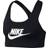 Nike Swoosh Futura Bra - Zwart