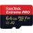 SanDisk Extreme Pro microSDXC Class 10 UHS-I U3 V30 A2 170/90MB/s 64GB +Adapter