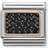 Nomination Composable Classic Link Pavé Charm - Rose Gold/Black