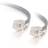 C2G 6P4C Straight Modular RJ11-RJ11 3m