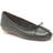 Clarks Freckle Ice Black Leather Female