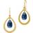 Julie Sandlau Prime Earrings - Gold/Blue
