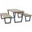 Plus Siesta Matgrupp, 1 Bord inkl. 2 Soffor