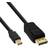 InLine Gold DisplayPort - Mini DisplayPort 0.3m