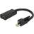 DeLock 62640 DisplayPort Mini-HDMI M-F 0.2m