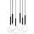 Nuura Miira 6 Opal Pendant Lamp ∅ 34cm