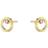 Georg Jensen Halo Earrings - Gold/Diamond