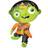 Amscan Foil Balloons Halloween Zombie Supershape XL