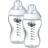 Tommee Tippee Closer to Nature Clear Bottles 340ml 2-pack