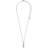 Pilgrim Lauren_PI Brass/Zinc Silver Plated Necklace w. Crystal (601816001)