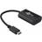 Goobay USB C - VGA M-F 0.2m