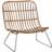 Hübsch Rattan Lounge Chair 69cm