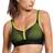 Anita Air Control Deltapad Maximum Support Sports Bra - Black/Neon