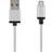Deltaco Prime Braided USB A-USB Micro-B 2.0 1m